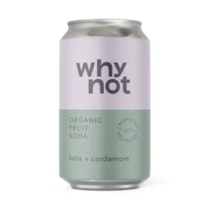 WHY NOT kolos ir kardamono skonio gazuotas gėrimas, 330 ml