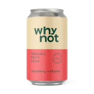 WHY NOT aviečių ir čiobrelių ekologiškas gazuotas gaivusis gėrimas, 330 ml