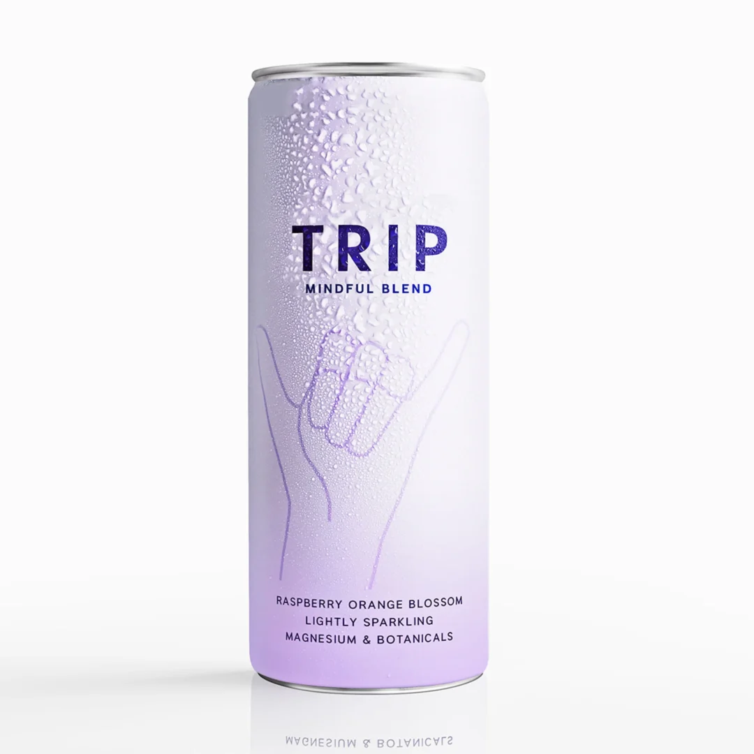 TRIP Raspberry Orange gazuotas gėrimas su magniu, 250 ml