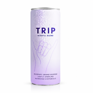 TRIP Raspberry Orange gazuotas gėrimas su magniu, 250 ml